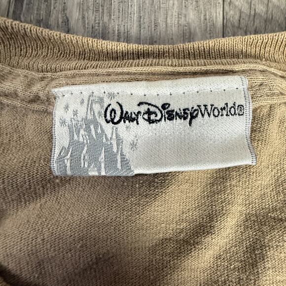 Walt Disney World Grumpy Graphic Tee Men’s Vintage Style Brown Character Shirt - Picture 4 of 6